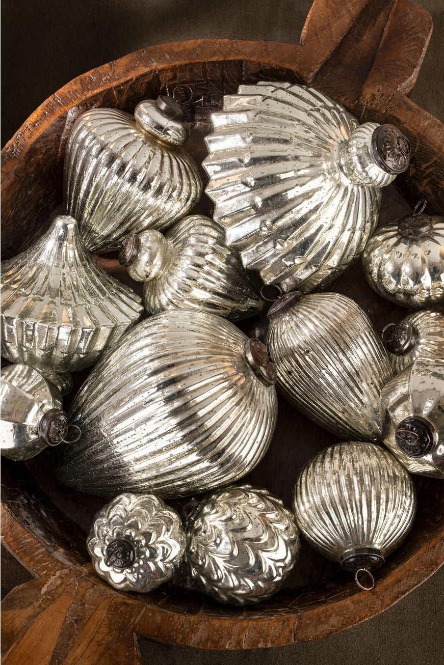 Silverfrost Ornament Collection