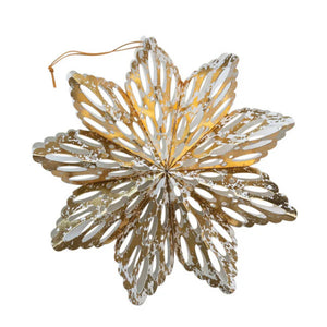 Metallic Paper Snowflake Ornament | Collection