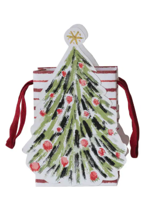 Holiday Die Cut Gift Bags