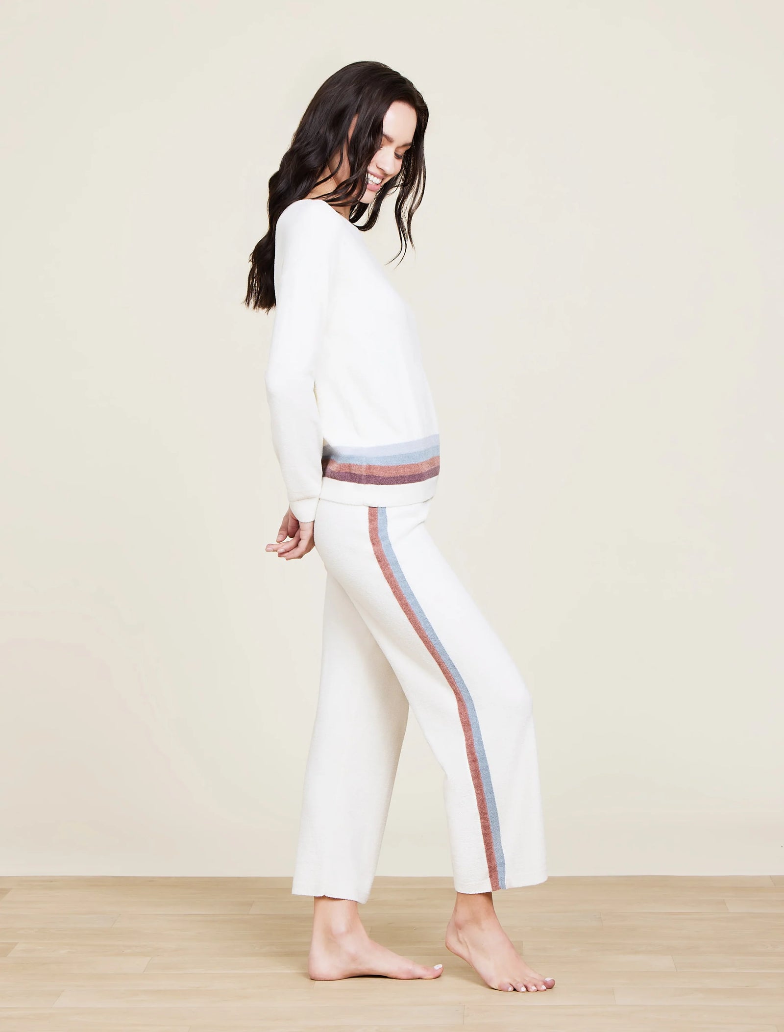 CozyChic Multistripe Lounge Set | Barefoot Dreams