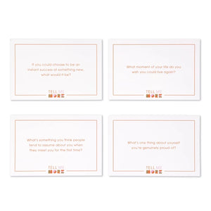 Tell Me More: Questions Deck