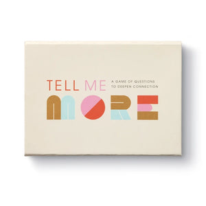 Tell Me More: Questions Deck
