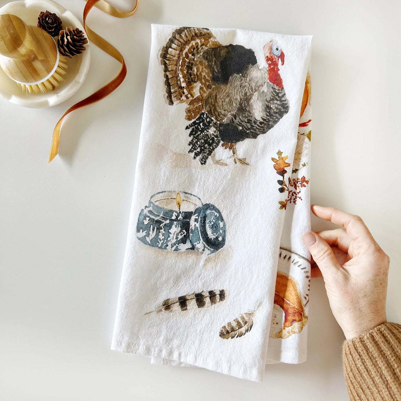 Thanksgiving Tea Towel | Emily Lex