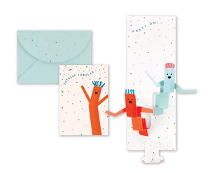 Totally Tubular Greeting Pop-Up Card