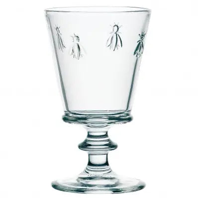 French bee water glass. La Rochere