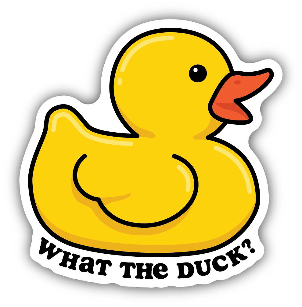 What the Duck? Sticker
