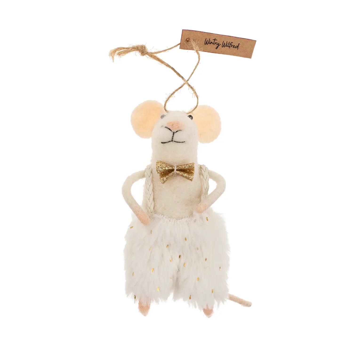 Wintry Wilfred Mouse Ornament | Holiday