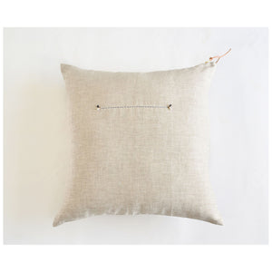 Celina Mancurt Linen pillow with leather pull