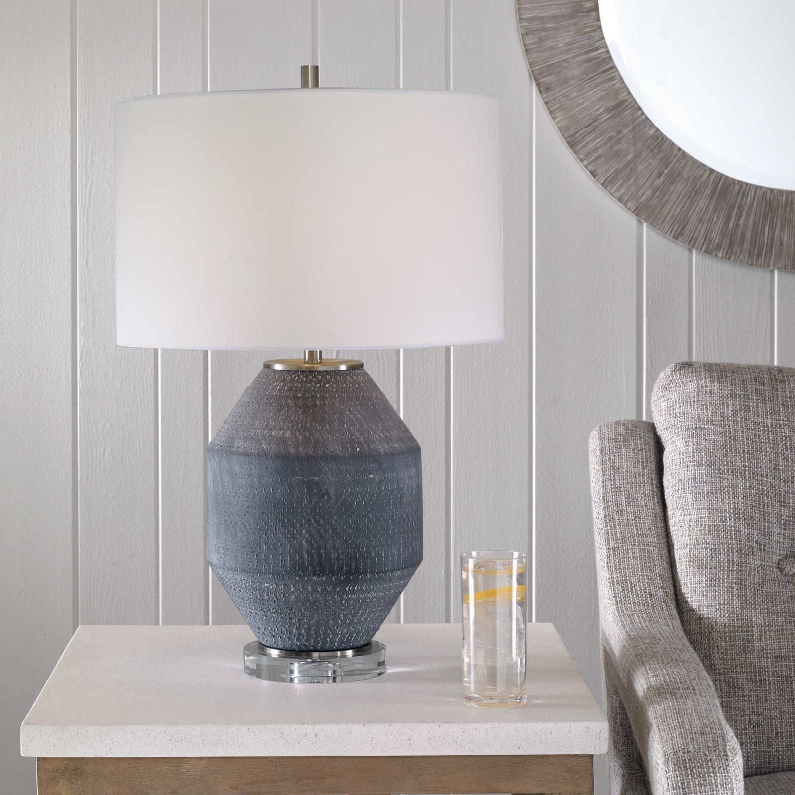 Mid Century lamp blackjack table