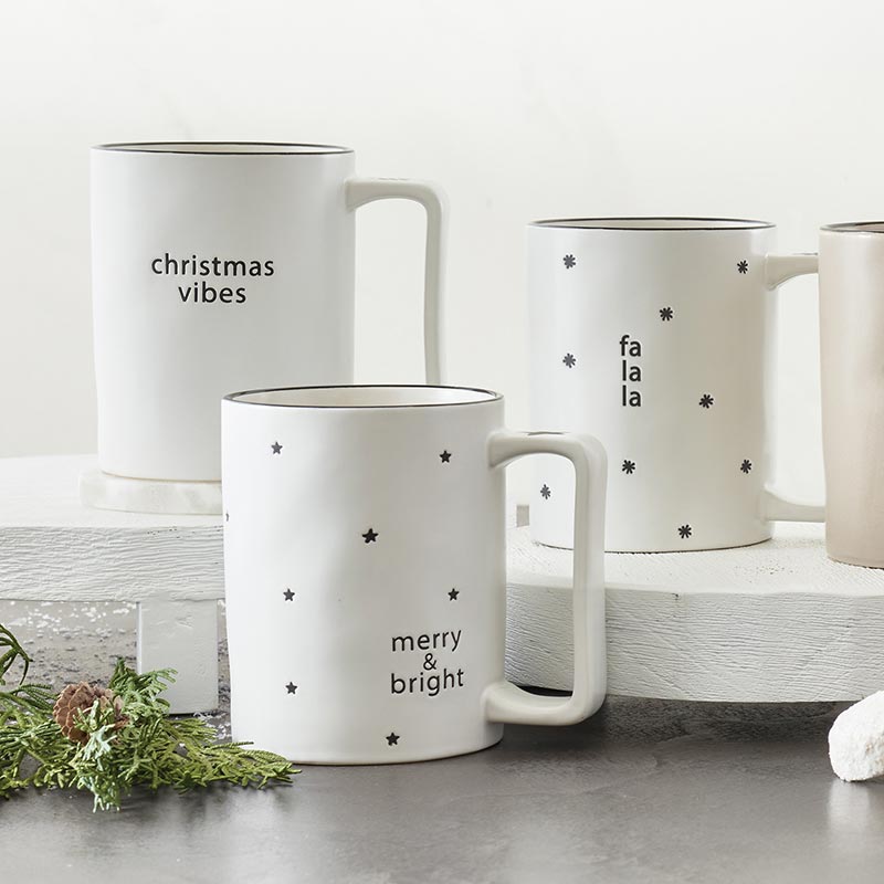 Santa Barbara holiday mug collection