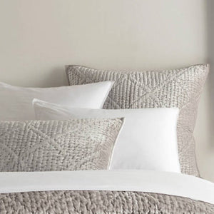 Parisienne Velvet Grey | Standard Pillow Sham