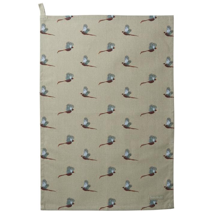 pheasant tea towel sophie allport