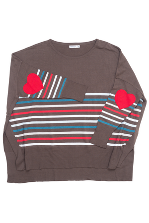 mersea brown amour sweater