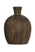 Dark Paulownia Wood Vase