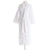 White fuzzy full length robe