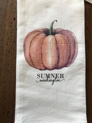 Pumpkin Tea Towel Collection