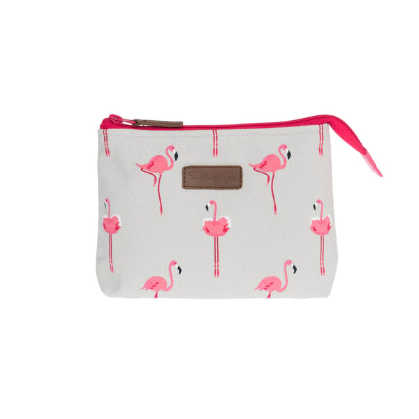 Flamingo Canvas Makeup Bag, Northlight Interiors