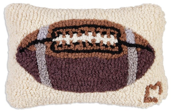 Wool Football Pillow